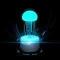 Altavoz LED de medusas